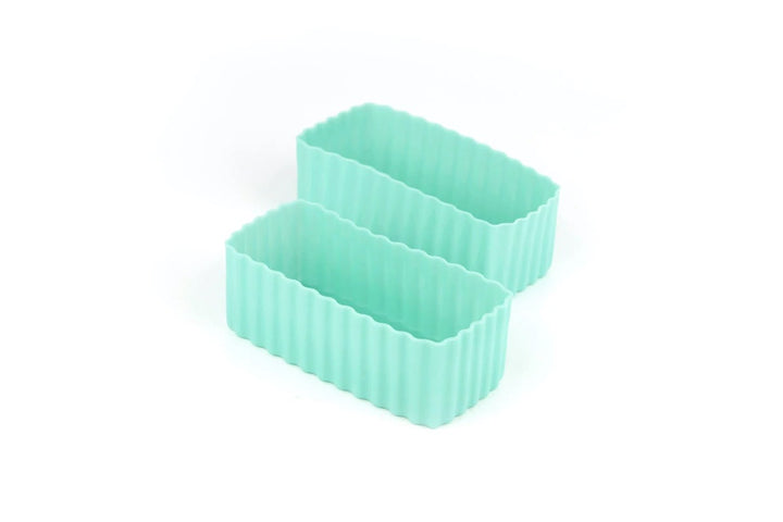 Bento cups rectangle mint