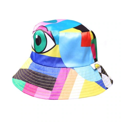 Colour Pop Reversible Bucket Hat Doo Wop