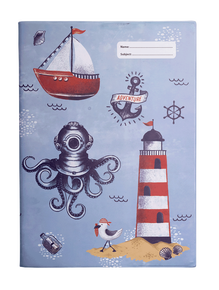 Exercise Book Cover Little Sailor