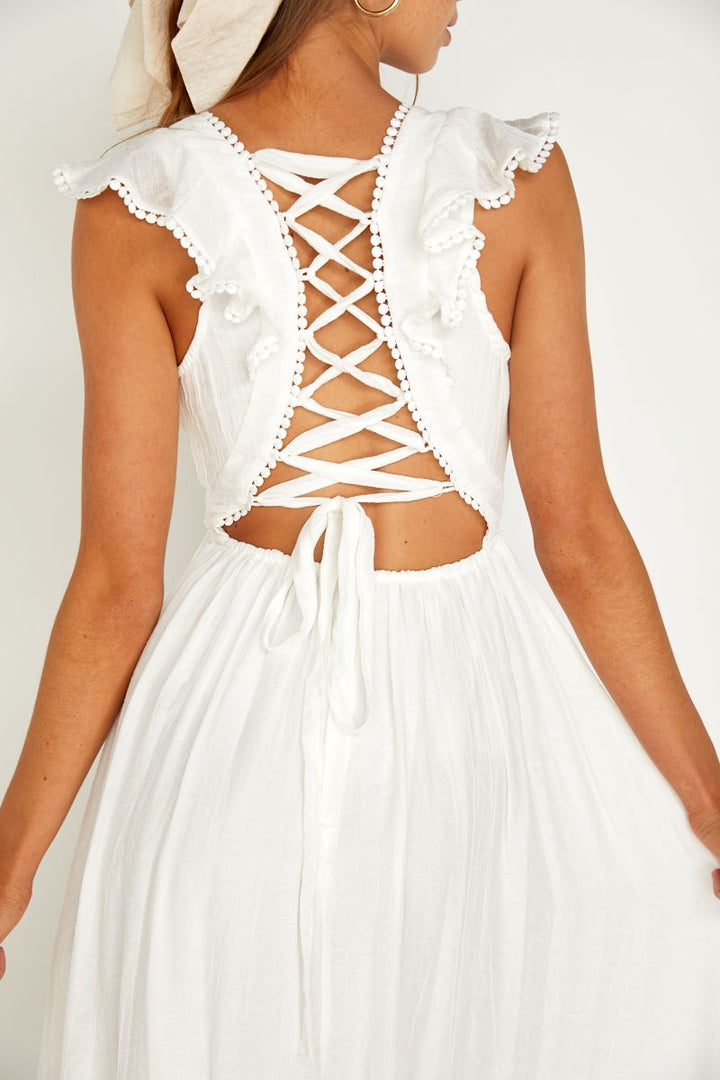 Lola White Dress