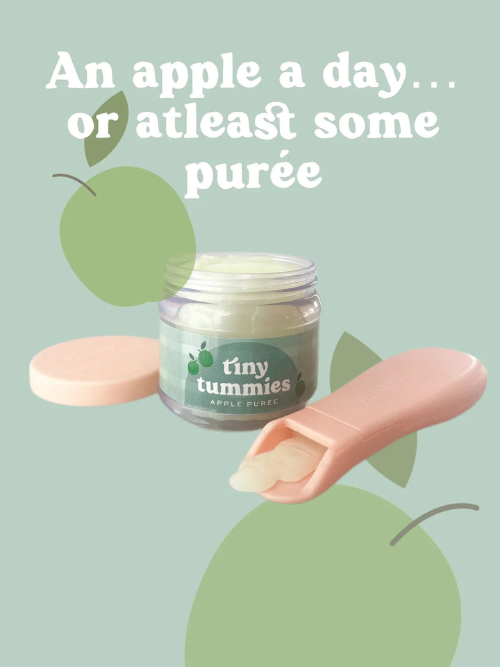 Tiny Tummies Magic Apple Custard Magic Jar and Spoon