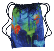 Big Drawstring Bag- Colour Drip