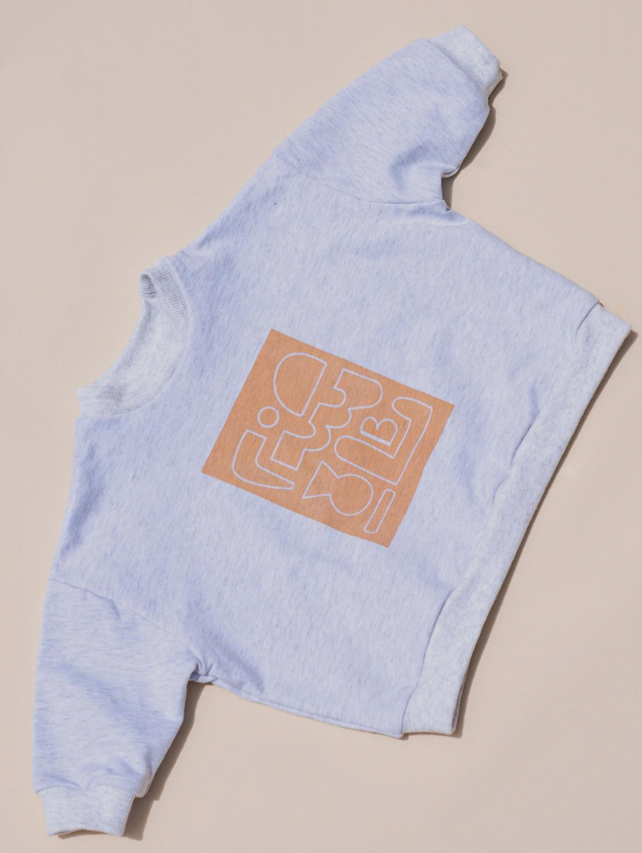 Slouch pullover - Grey