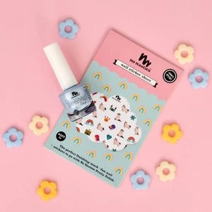 TEAL WATER-BASED, PEELABLE NAIL POLISH FOR KIDS - 8.5ML (Preorder)