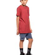 Band of Boys Relaxed Denim Short Vintage Blue