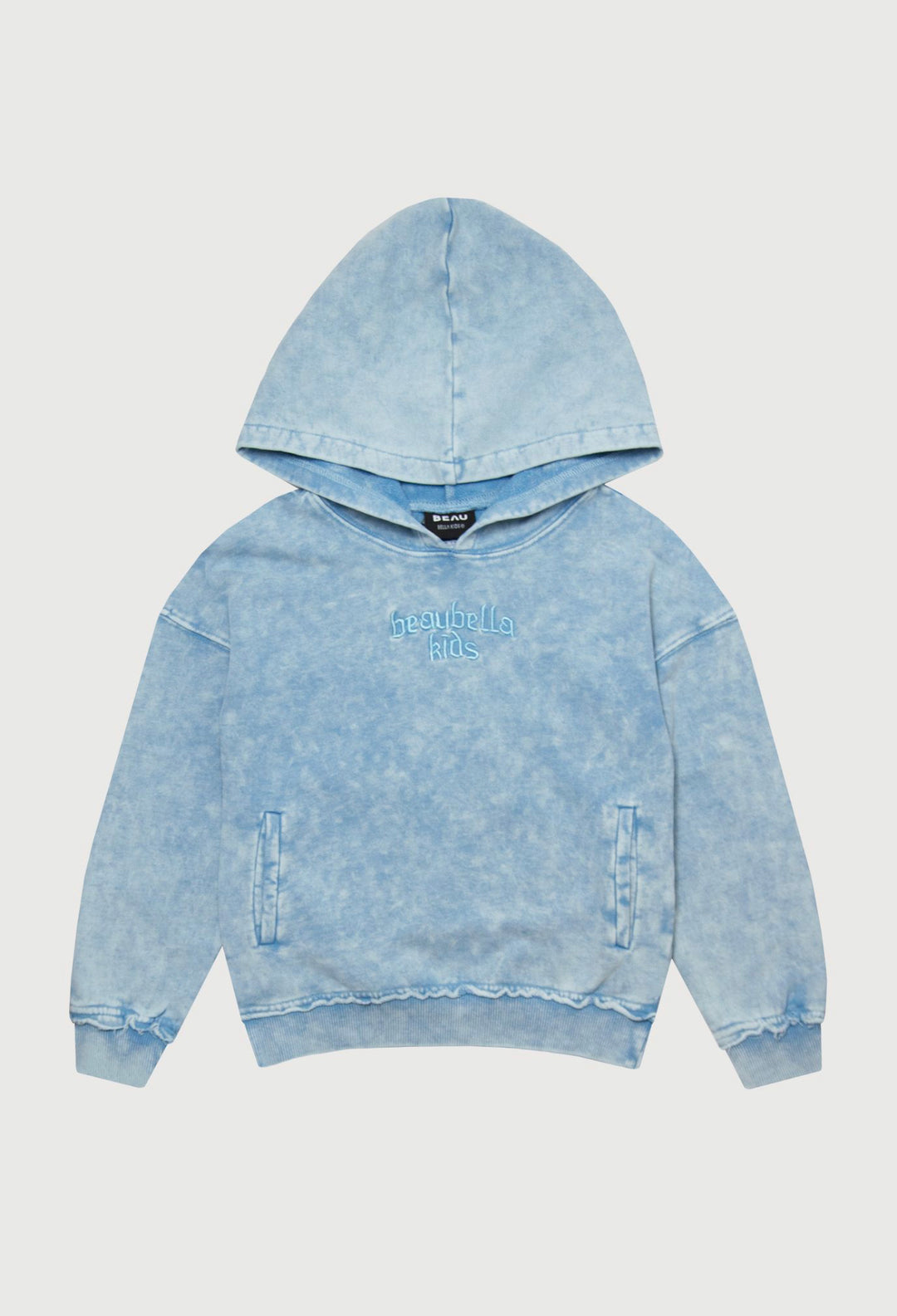 GOOD LIFE HOODIE - ACID WASH BLUE