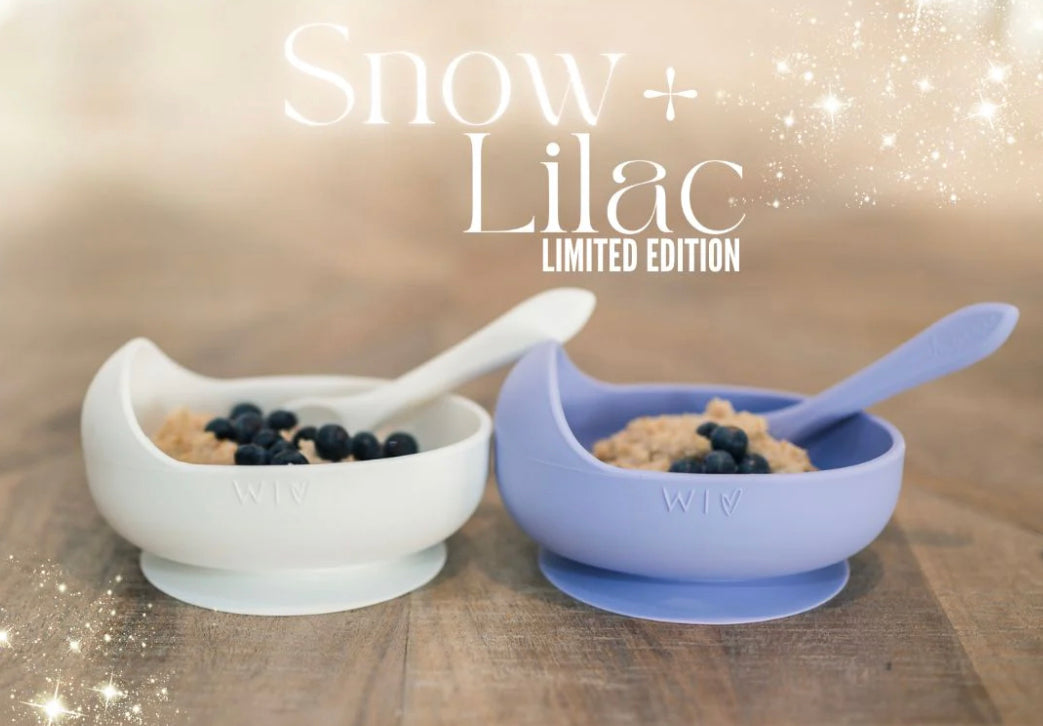 Lilac Limited Edition Wild Silicone bowl