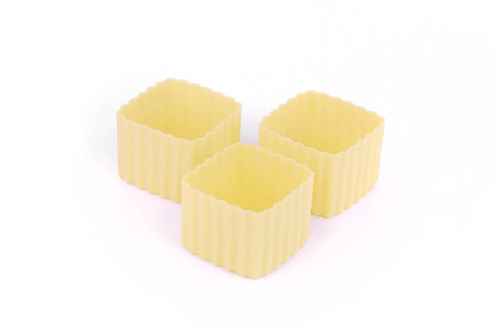 Bento Cups Yellow Square