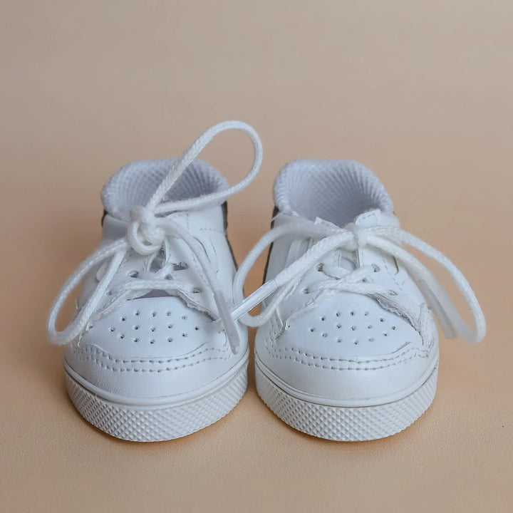 tiny tootsies casual stripe sneakers - black stripe