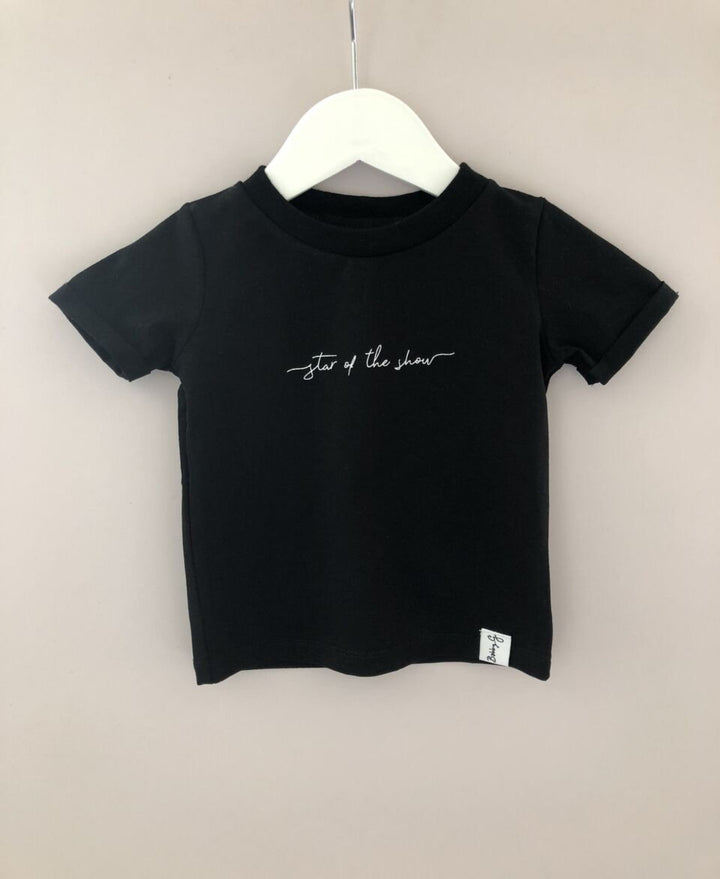 Star of The Show Tee Black