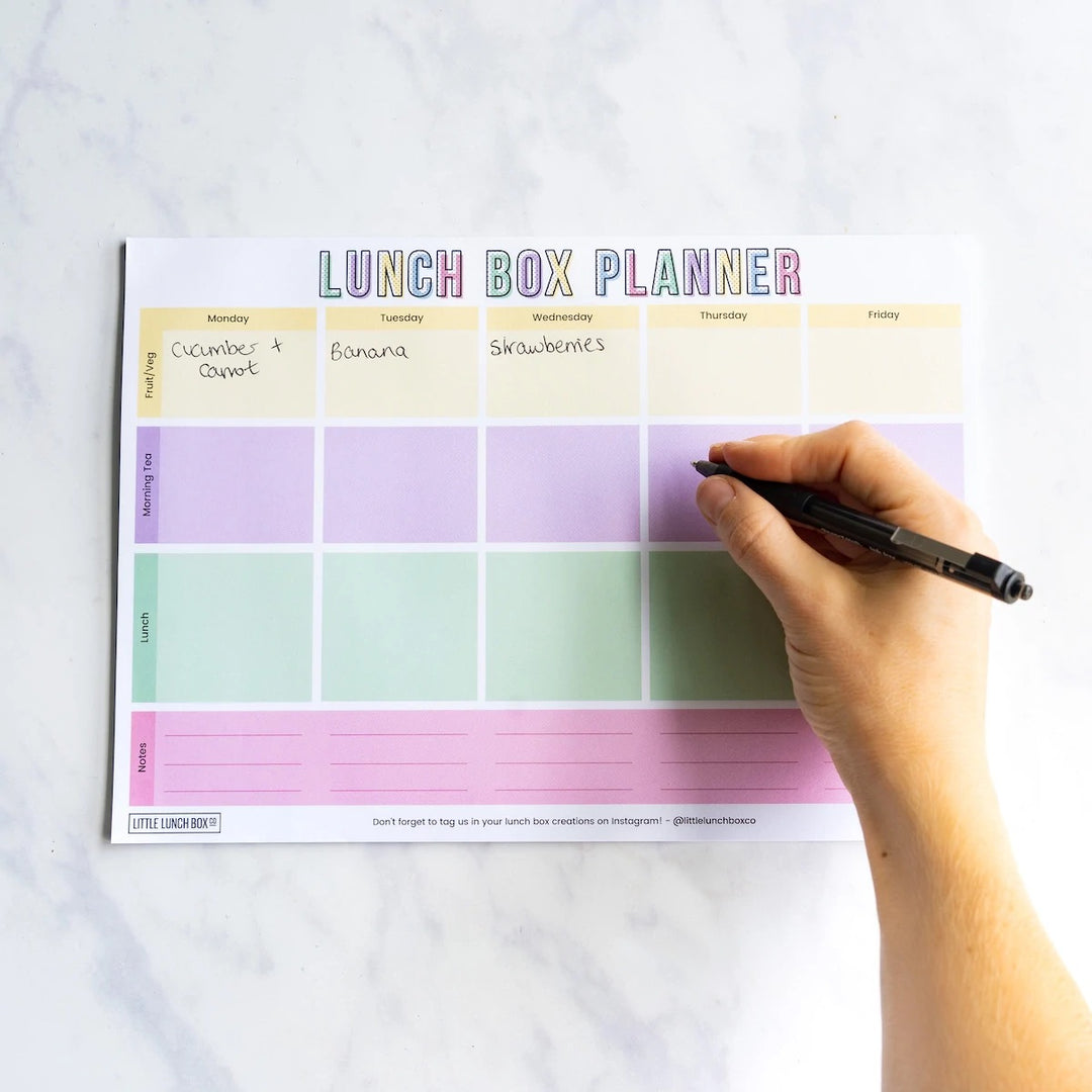 Lunch Box Planner Notepad