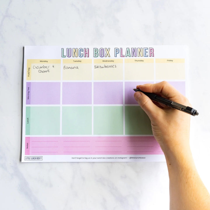 Lunch Box Planner Notepad