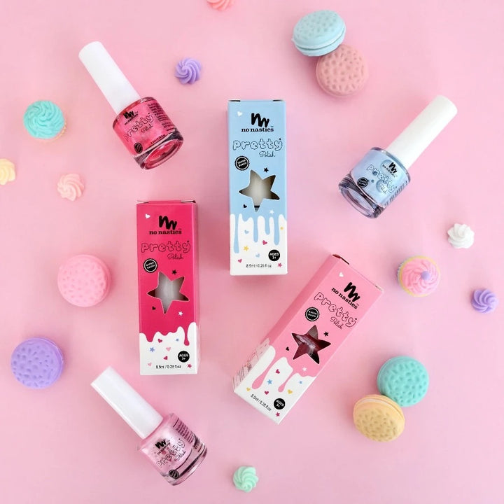 PASTEL PINK WATER-BASED, PEELABLE NAIL POLISH FOR KIDS - 8.5ML