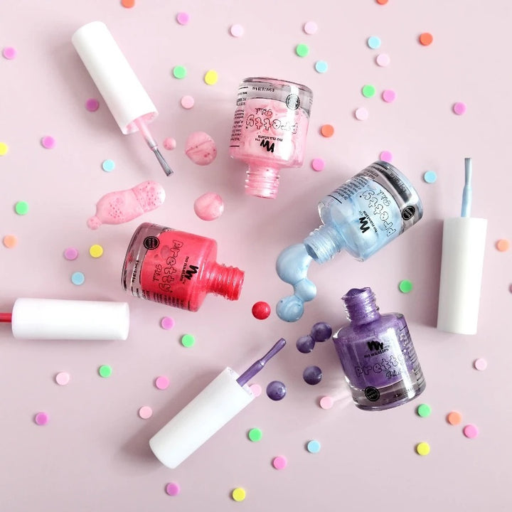 PURPLE  WATER-BASED, PEELABLE NAIL POLISH FOR KIDS - 8.5ML