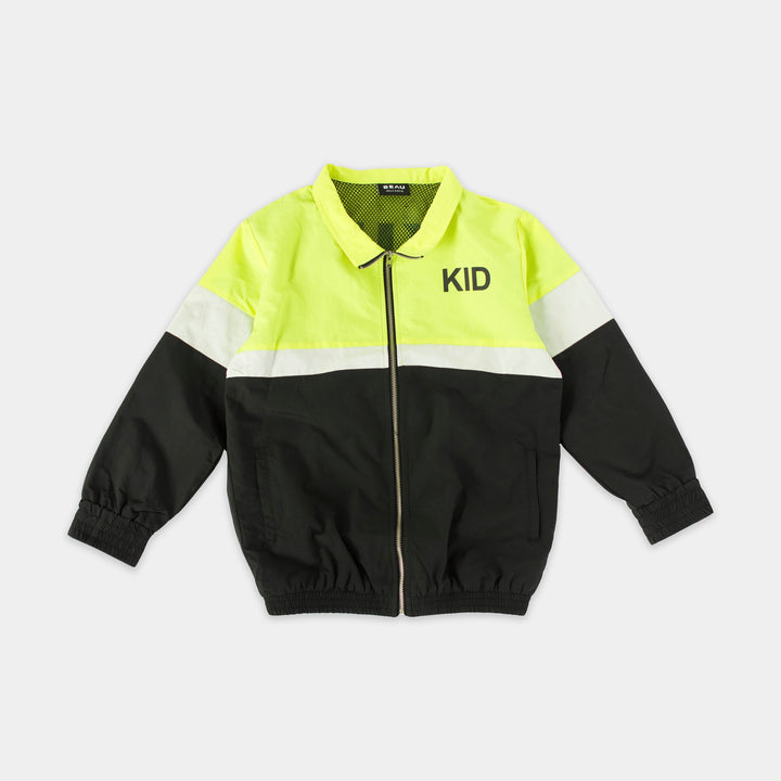 Neon Yellow Retro Jacket Beau Bella