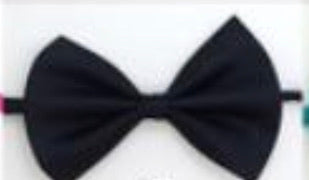 Black Childrens Bow Tie