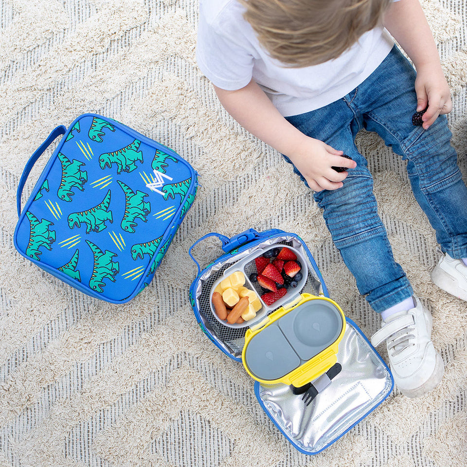 MontiiCo Mini Insulated Lunch Bag - Dinosaur