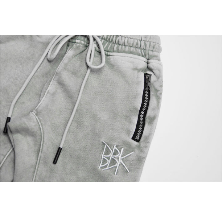 BASIC SHORTS - ACID WASH GREY