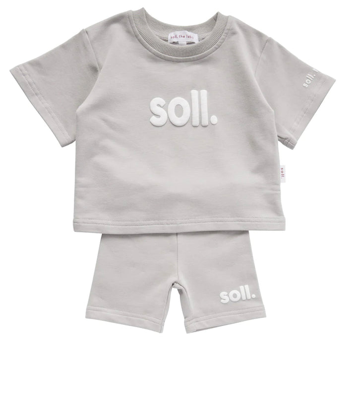 Soll Summer Logo Set Kids - Slate Grey