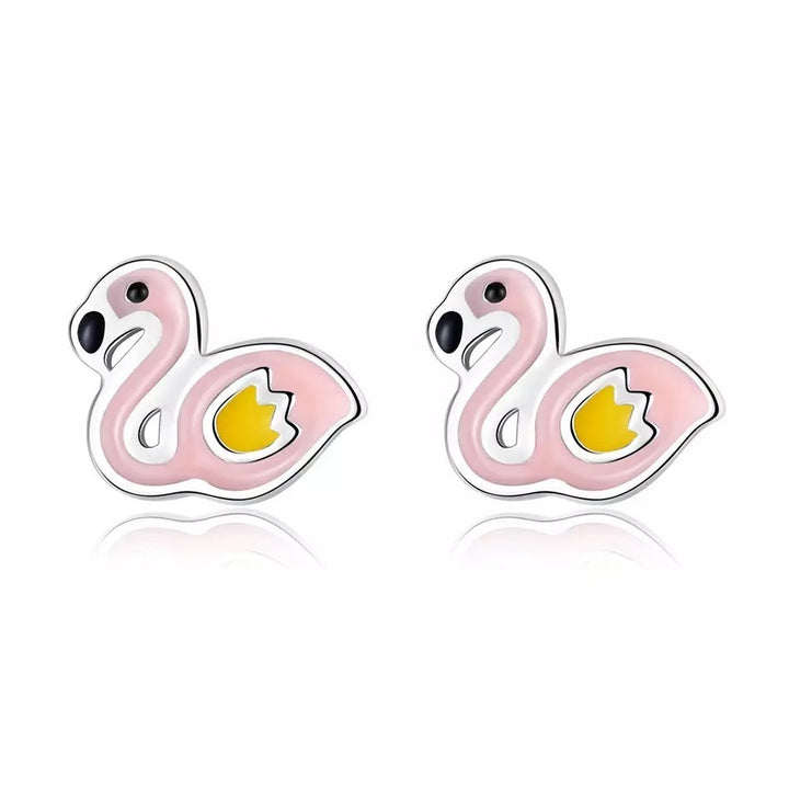 Flamingo Earring Studs