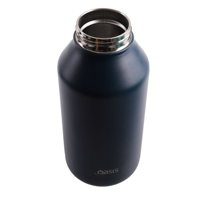 Navy Stainless Steel Double Wall Insulated Titan Bottle