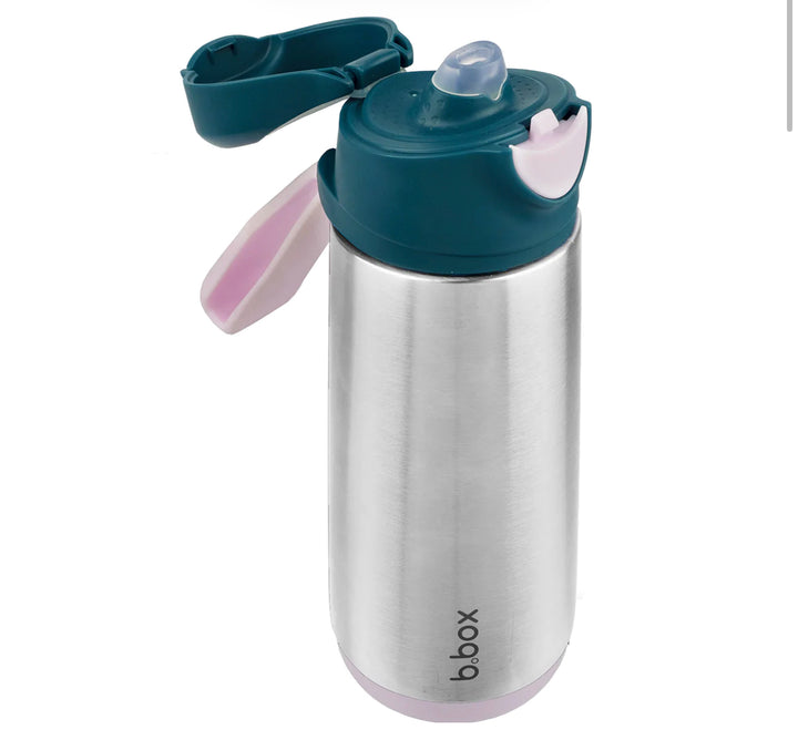 Indigo Rose - 500ml Sports Spout Insulated Drink Bottle Bbox