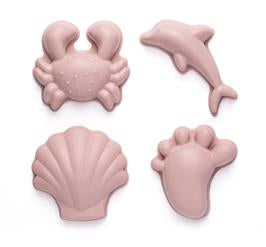 Scrunch Footprint Moulds - Dusty Rose