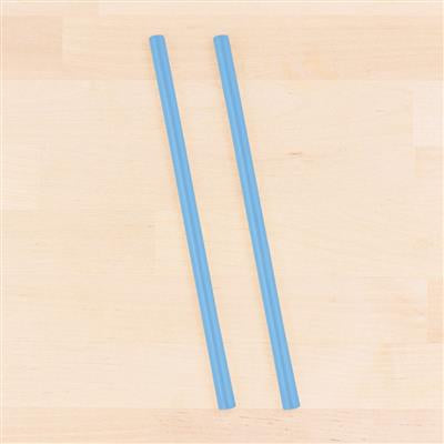 Re-Play Silicone Straw Blue