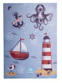 Exercise Book Cover Little Sailor