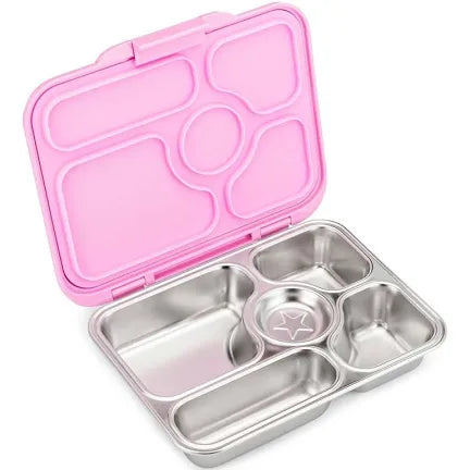 Yumbox Presto Stainless Steel Bento- Rose Pink presto