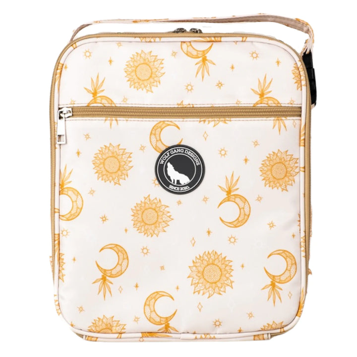 Moonbeams and Daydreams -  Artic Wolf Large Insulated Lunch Bag