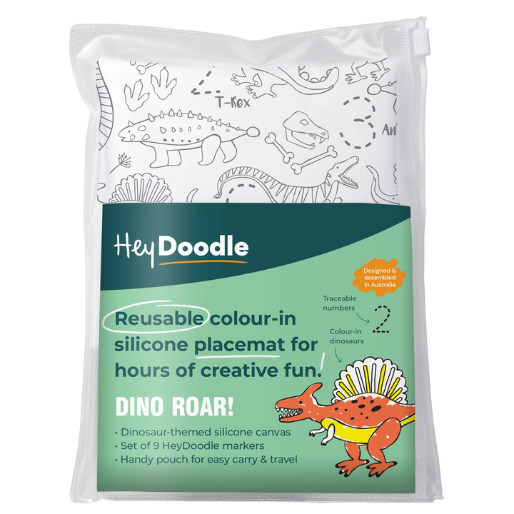 123 DinoRoar Hey Doodle Mat