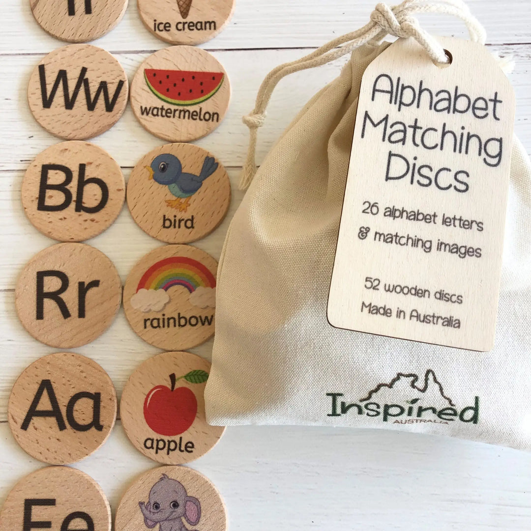 Alphabet Matching Discs