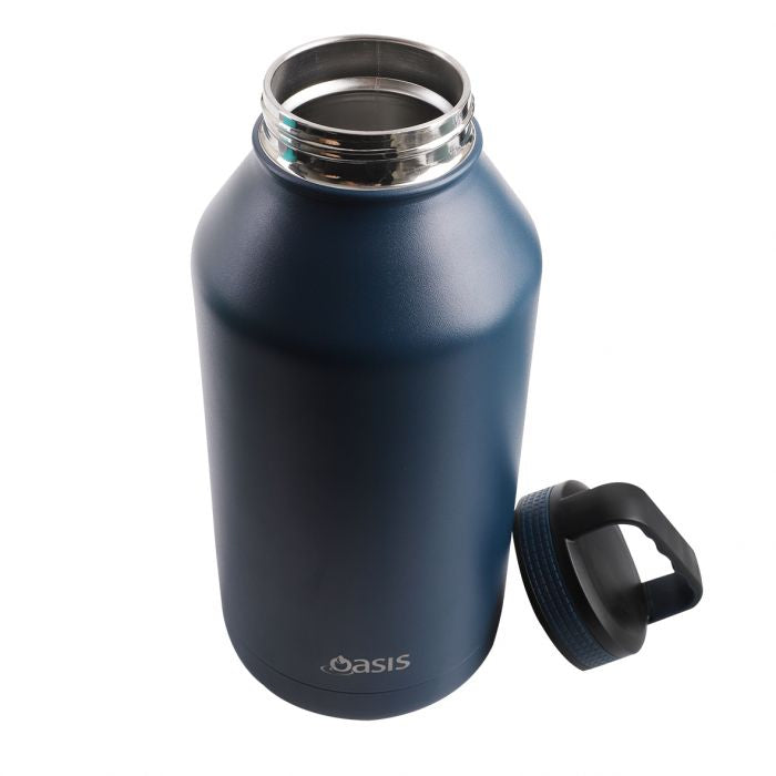 Navy Stainless Steel Double Wall Insulated Titan Bottle