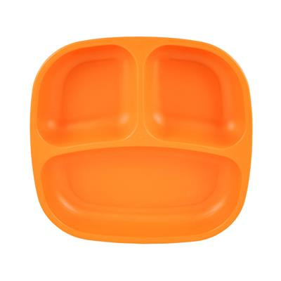 Re-Play Divided Plate  - Orange