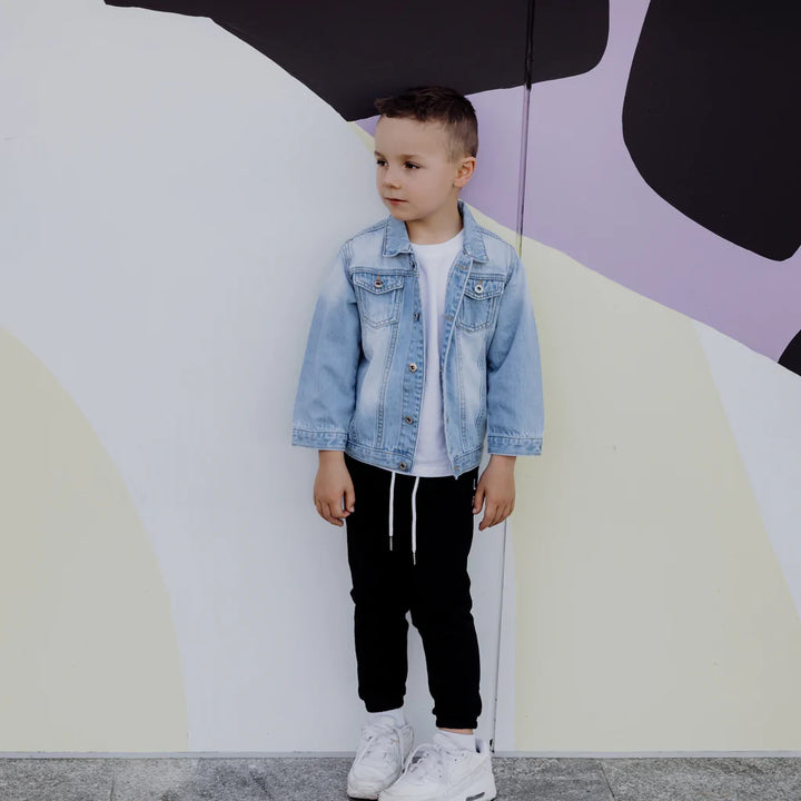 Denim Jacket in Light Blue