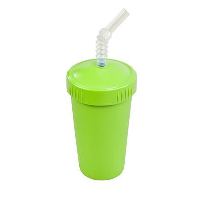 Re-Play Straw Cup With Reusable Straw- Green