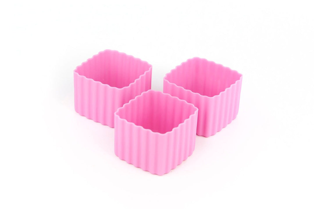 Bento cups pink square