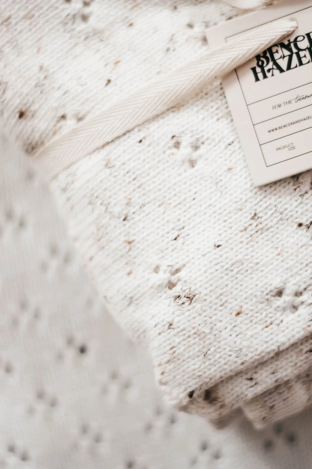 Knit Blanket Oatmeal