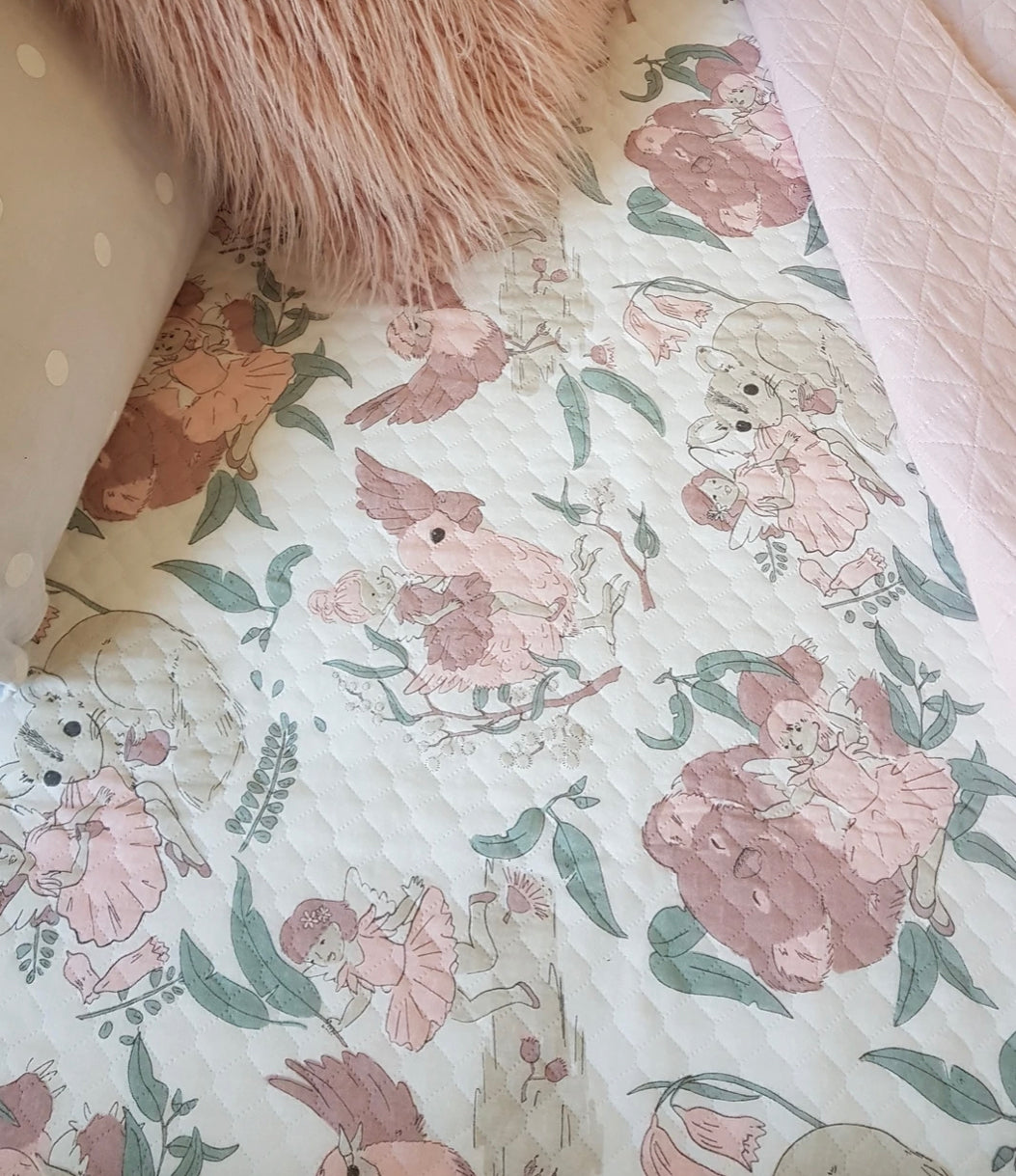 Australian Bush Fairies - Bed Wetting Mat