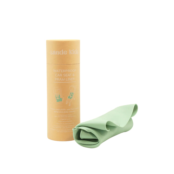 Seafoam Green- Waterproof Car Seat and Pram Liner