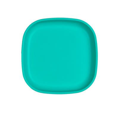 Re-Play Large Flat Plate - Aqua