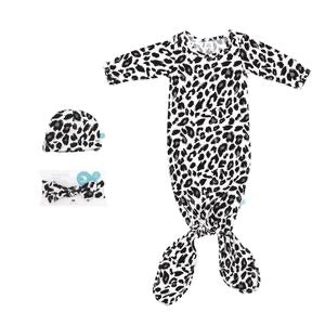 Leopard Knotted Onsie