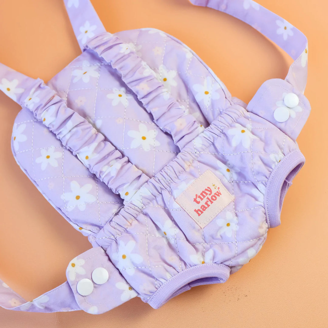 Tiny Harlow Doll's Baby Carrier - lilac