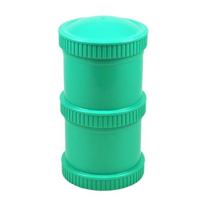 Re-Play Snack Stack (2 pods 1 lid) - Aqua