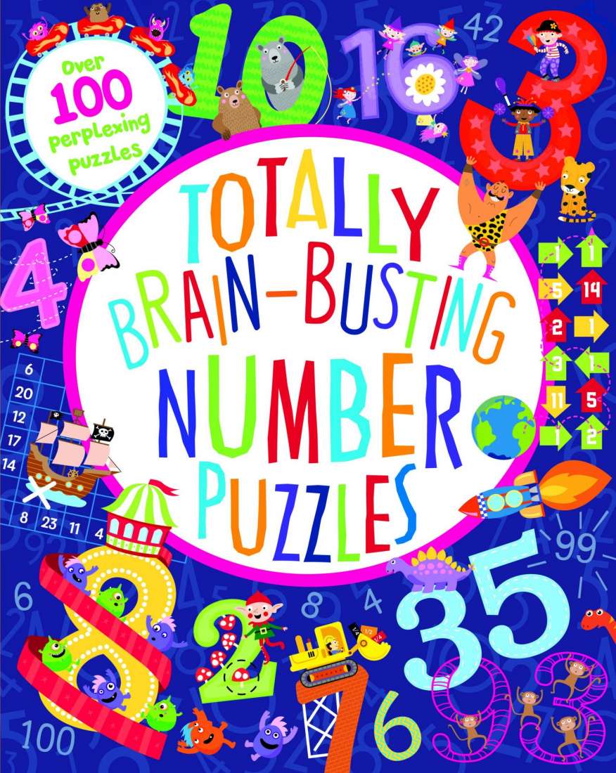 TOTALLY BRAIN-BENDING PUZZLES (128PP MAZE BOOK)