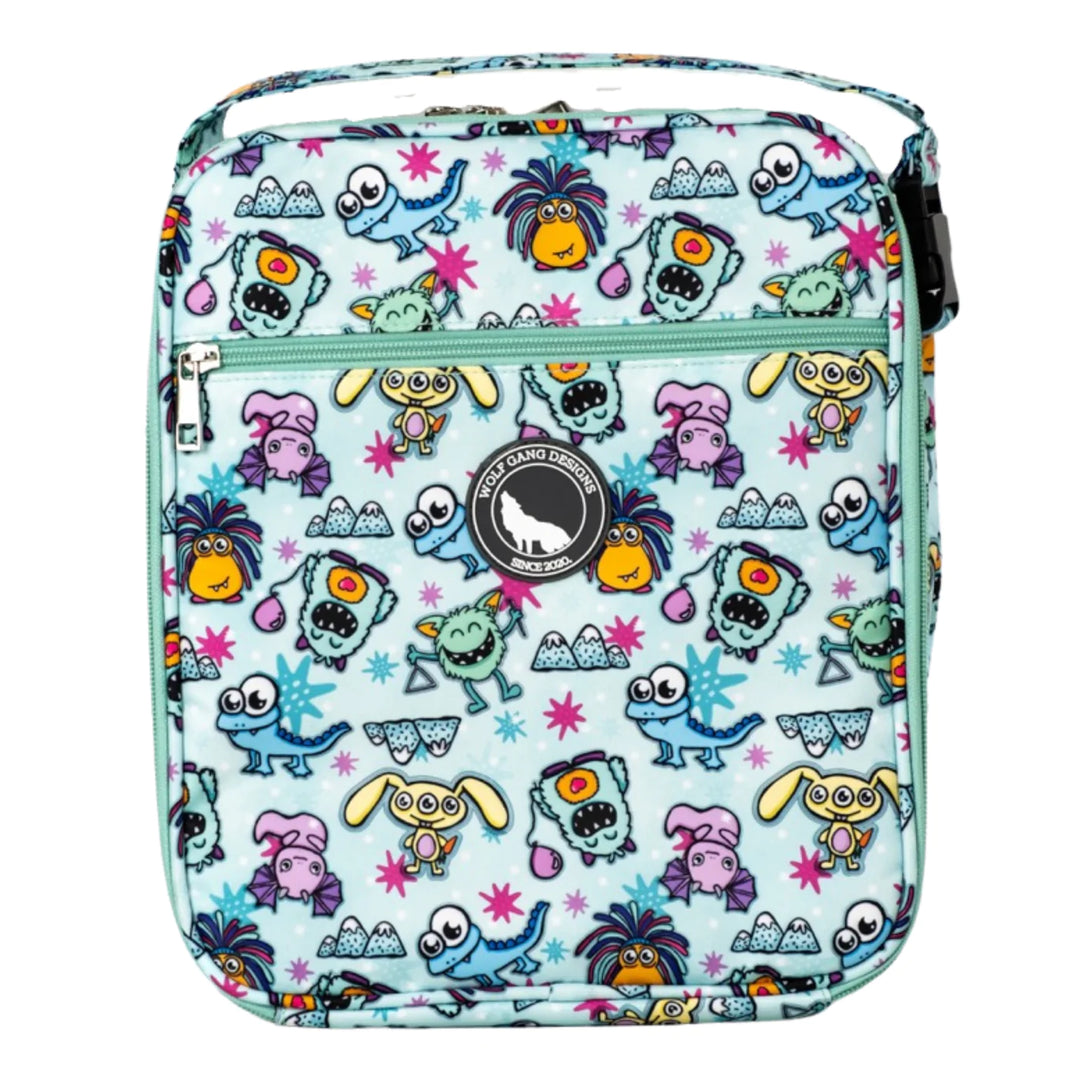 Love at First Fright- Artic Wolf Large Insulated Lunch Bag
