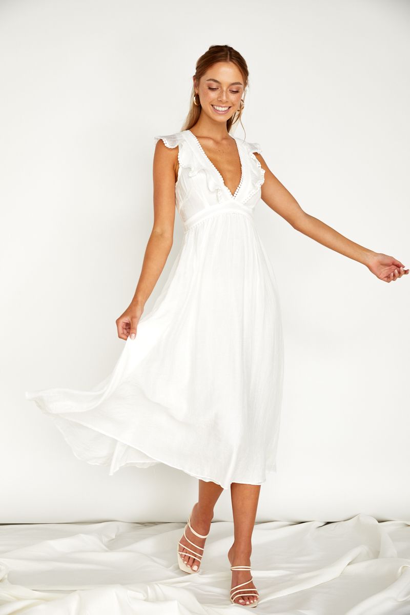 Lola White Dress