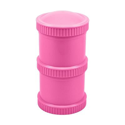 Re-Play Snack Stack (2 pods 1 lid) - Bright Pink